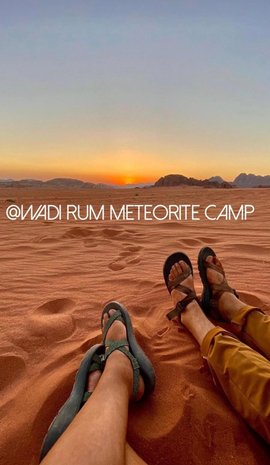 Wadi Rum Meteorite Camp Exterior photo