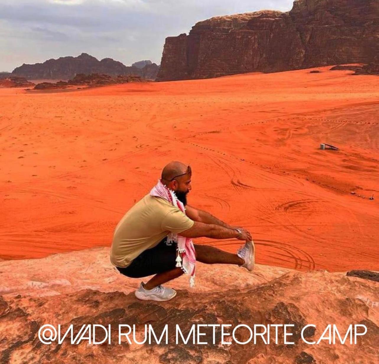 Wadi Rum Meteorite Camp Exterior photo