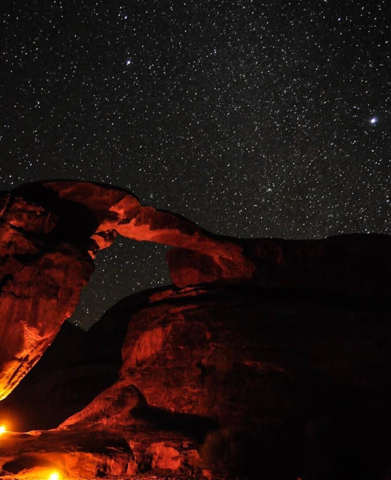 Wadi Rum Meteorite Camp Exterior photo