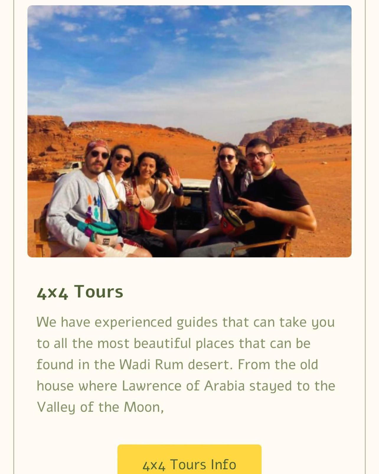 Wadi Rum Meteorite Camp Exterior photo